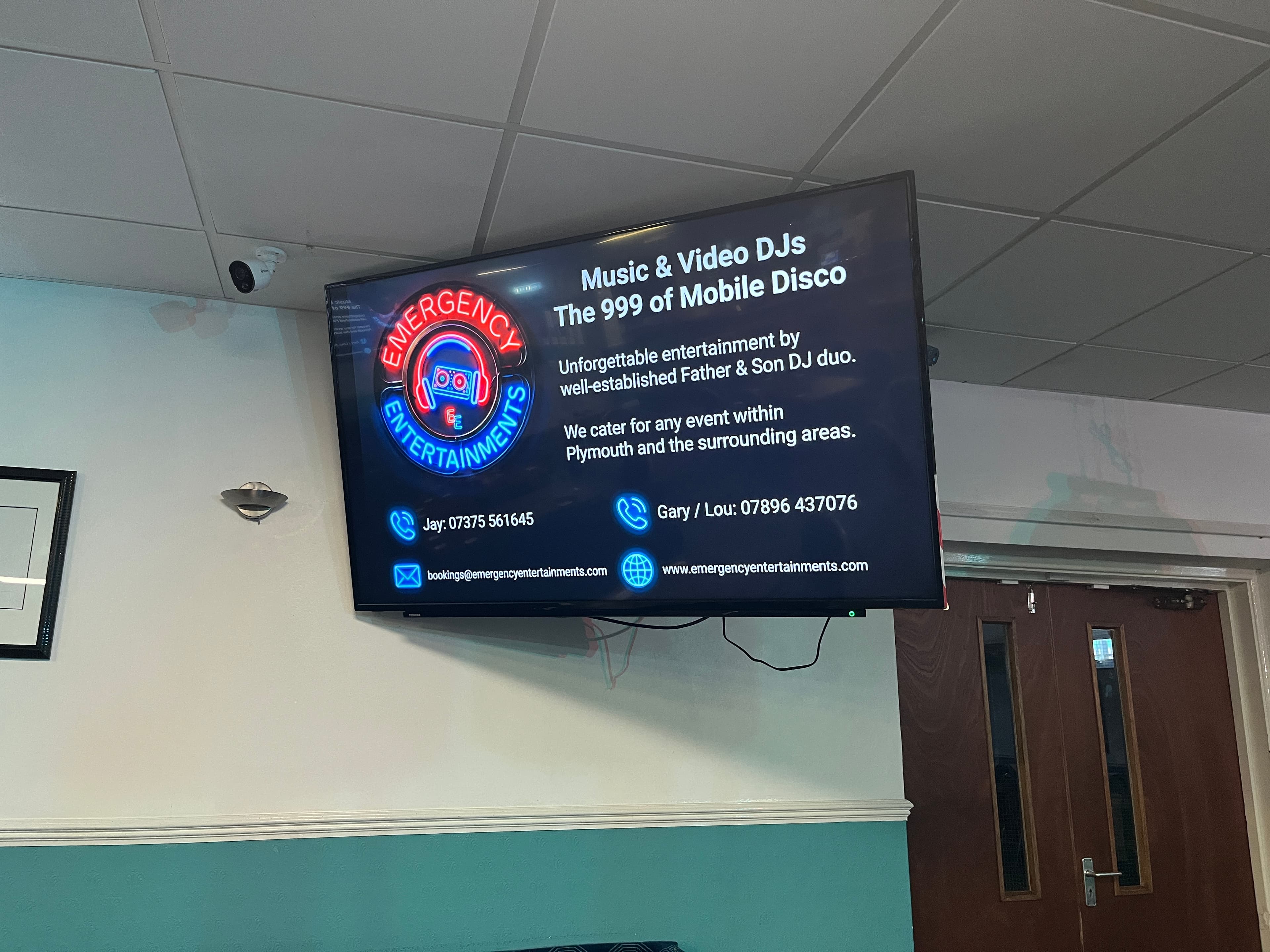 Emergency Entertainments TV Branding